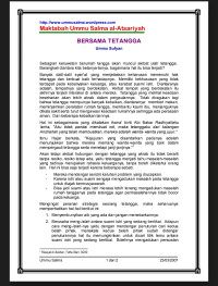 (E) BERSAMA TETANGGA