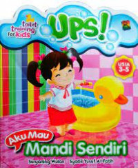 Aku Mau Mandi Sendiri