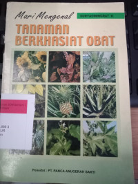 Tanaman Berkhasiat Obat